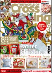 The World of Cross stitch N. 183,  Christmas issue